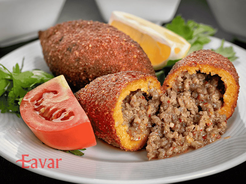 ایچلی کوفته از کوفته های ترکیه