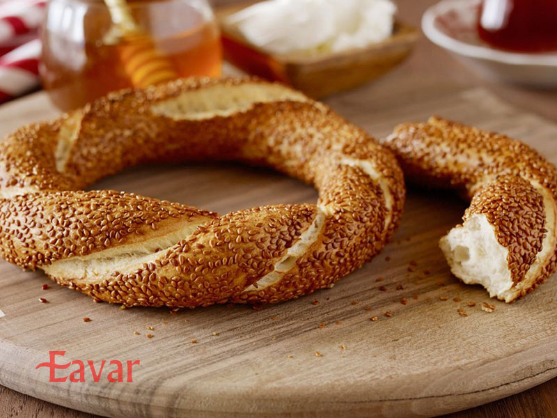 سیمیت از نان های ترکی