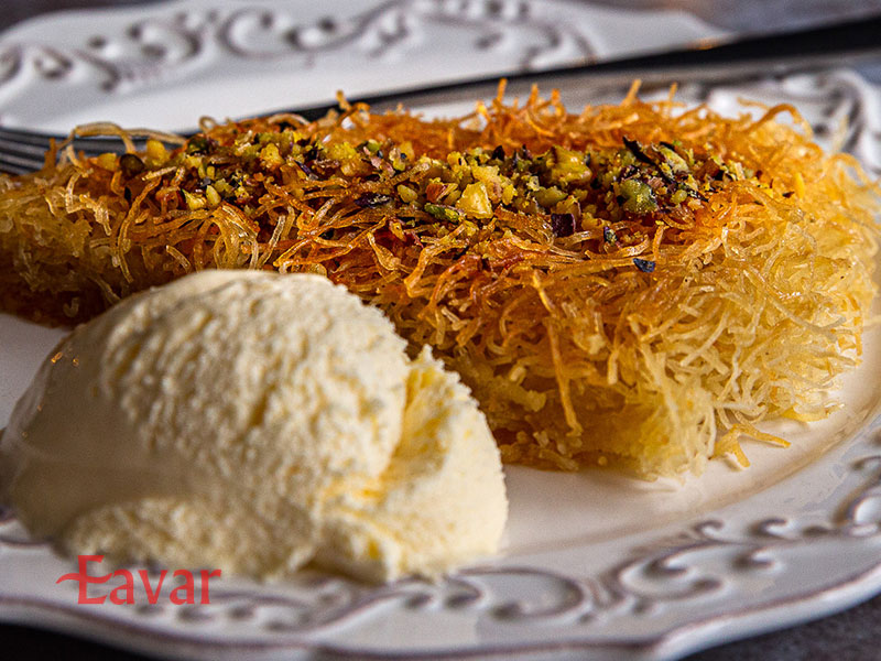 کنافه از دسرهای ترکی