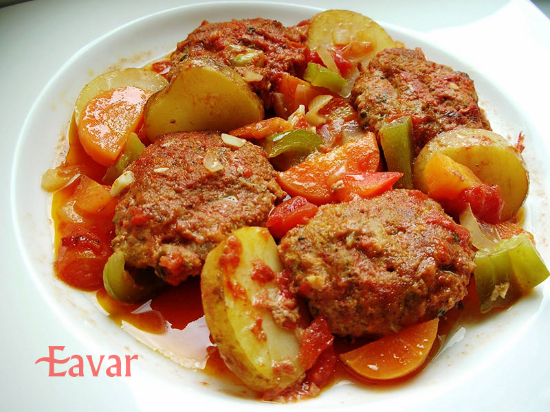 کوفته ترکیه از غذاهای سنتی ترکیه