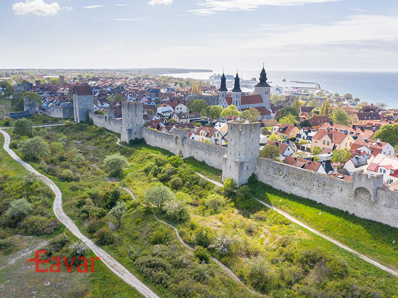 ویزبی در جزیره گوتلند سوئد