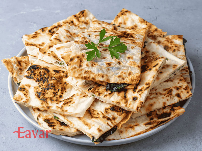 گوزلمه از خوراکی های ترکیه