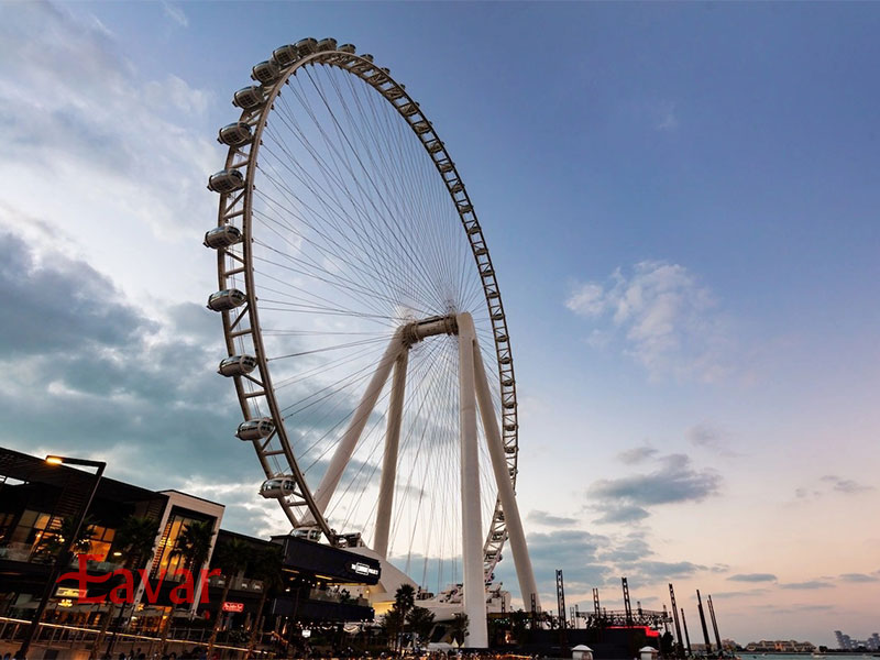 بزرگترین چرخ و فلک دبی