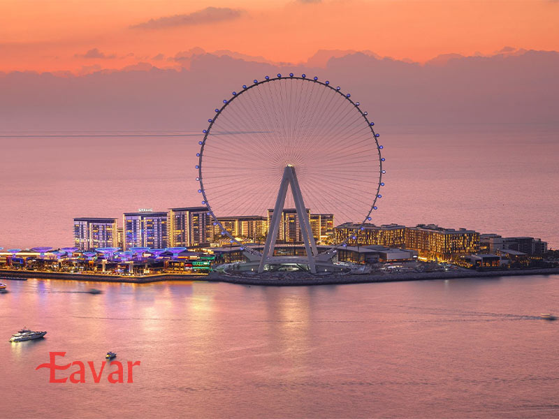 چرخ و فلک دبی کجاست