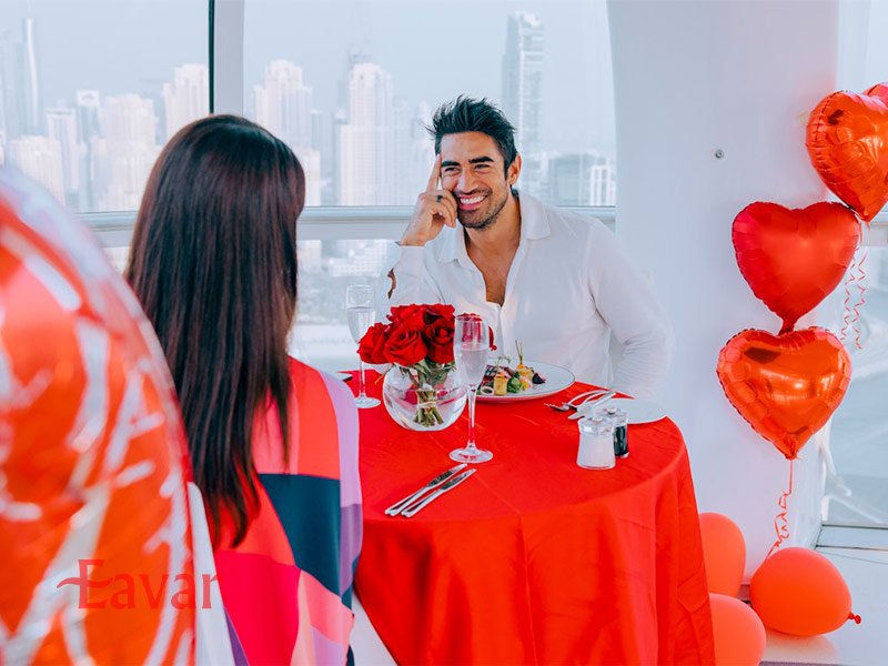 برگزاری جشن در چرخ و فلک دبی