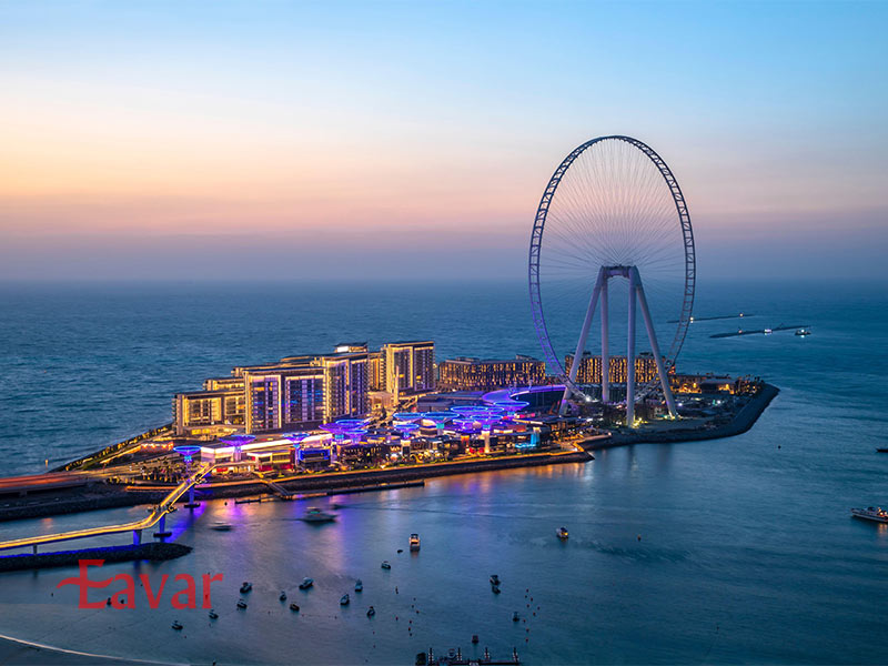 دسترسی به چرخ و فلک دبی با خودرو شخصی