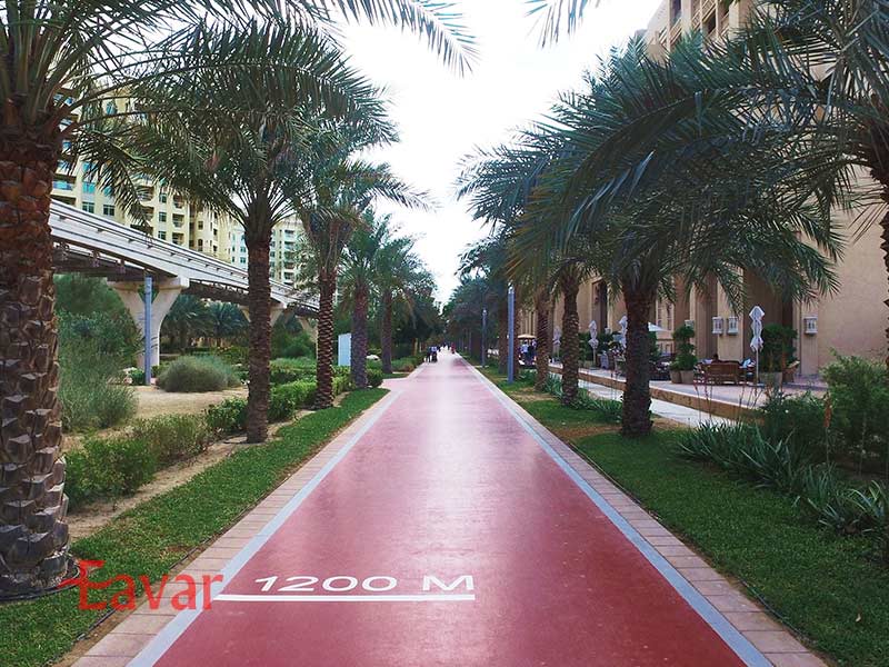 پارک الاتحاد از مکان های دیدنی پالم جمیرا