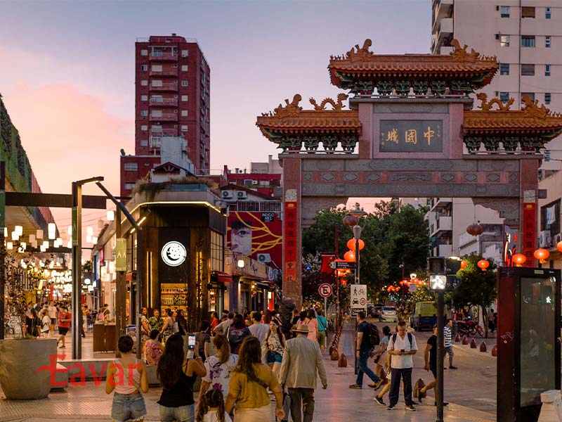 محله چینی ها از محله های بوینوس آیرس