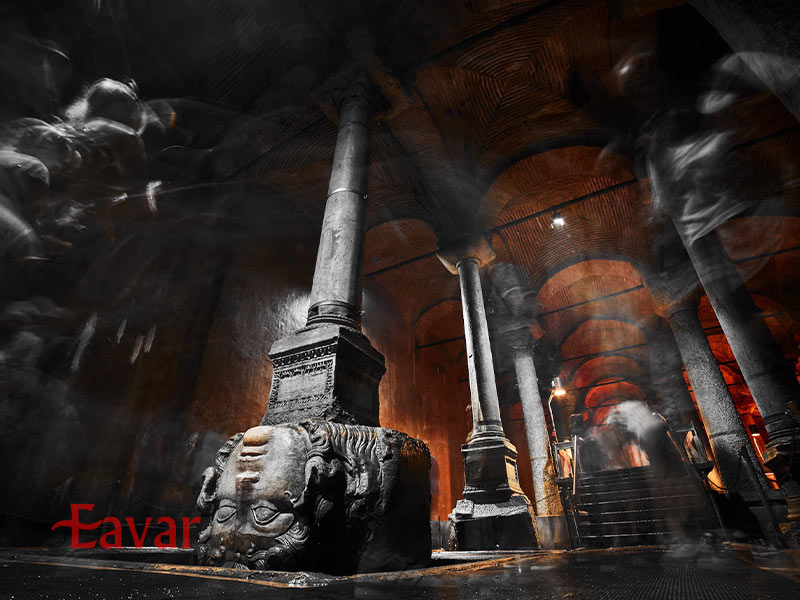 آب انبار باسیلیکا از جاهای دیدنی استانبول