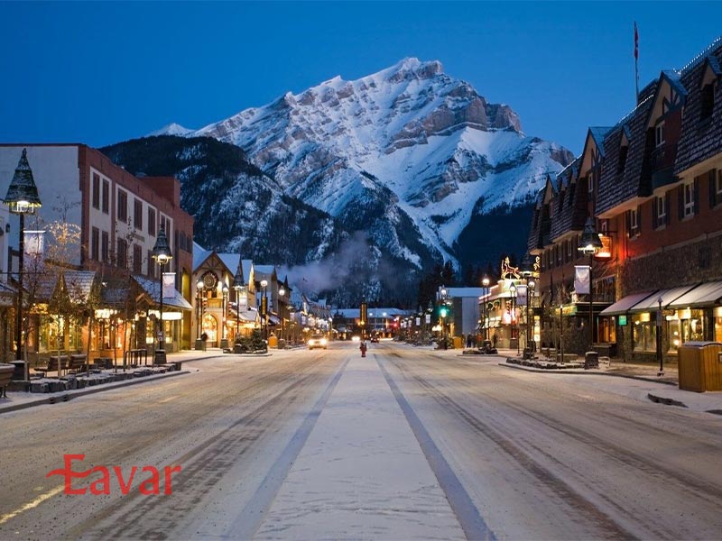 کلگری در زمستان