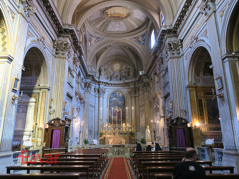 کلیسای سنت استفان حبشی از کلیساهای قدیمی واتیکان