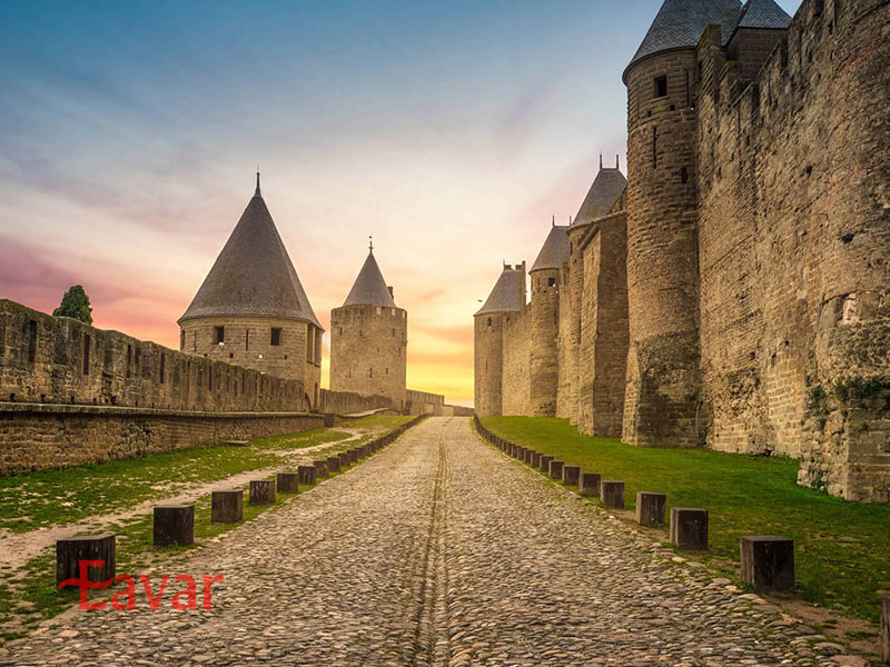 قلعه کارکاسون از قلعه های تاریخی فرانسه