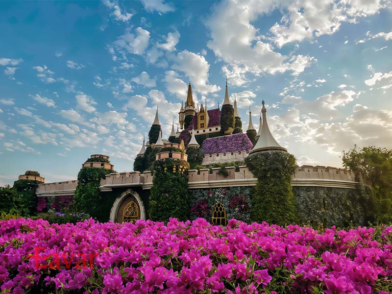 باغ گل دبی کجاست