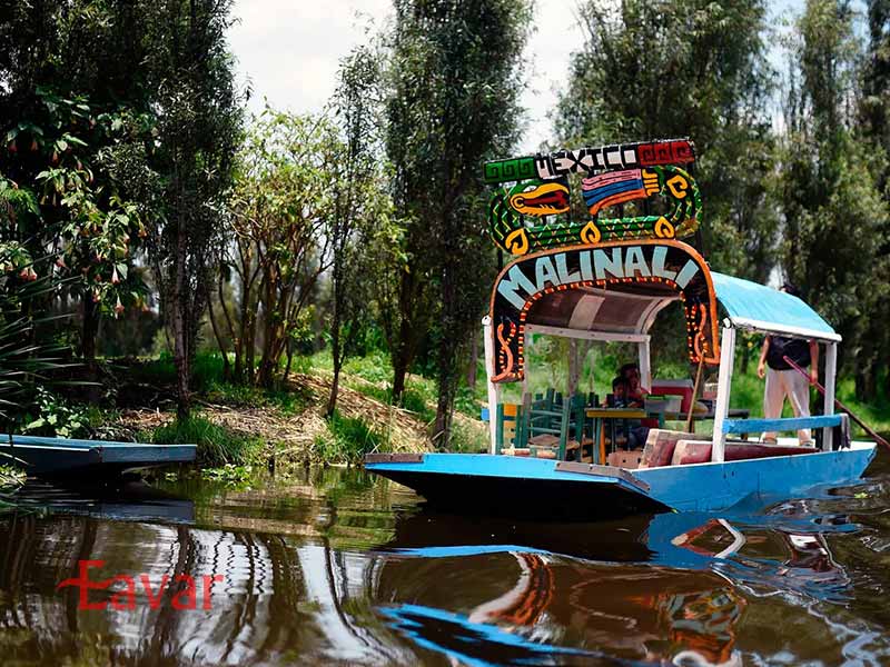 باغ های شناور سوچیمیلکو از دیدنیهای مکزیک