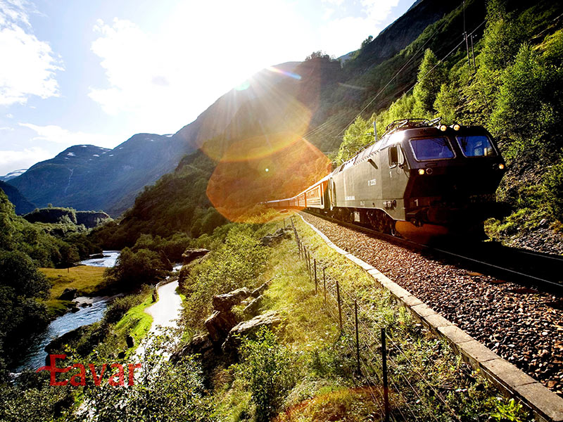 راه آهن فلوم در نروژ