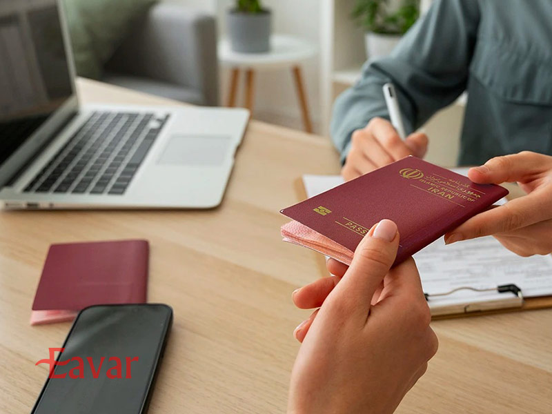 مراحل گرفتن پاسپورت