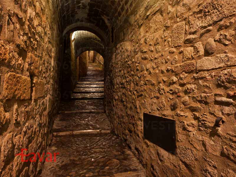 محله قدیمی خیرونا از جاذبه های گردشگری خیرونا