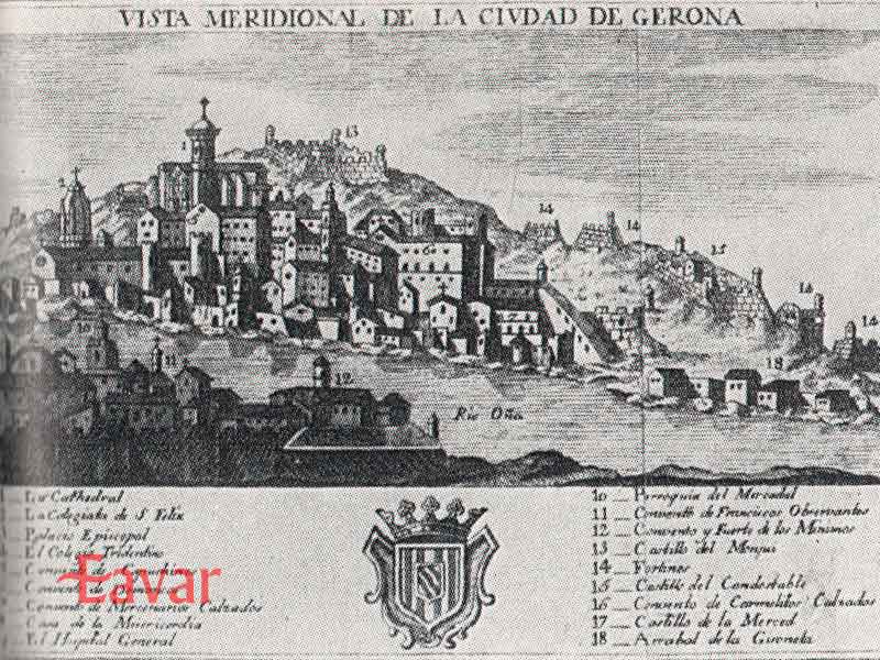 شهر خیرونا اسپانیا از قدیمی ترین شهرهای کاتالونیا