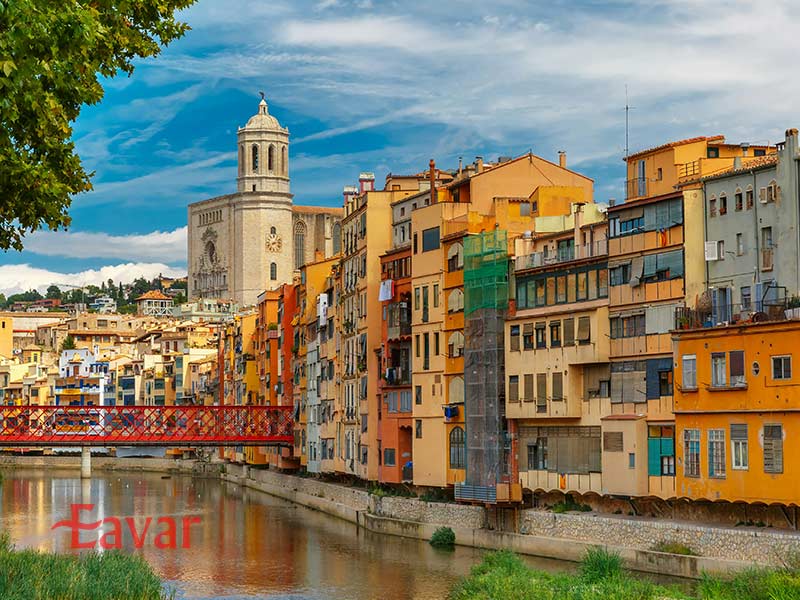 خیرونا ازشهرهای اطراف بارسلونا