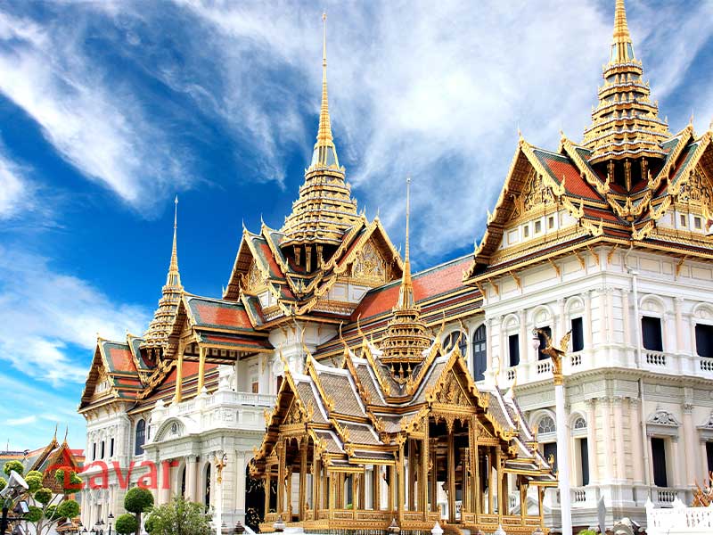  کاخ بزرگ بانکوک از جاهای دیدنی تایلند در بانکوک