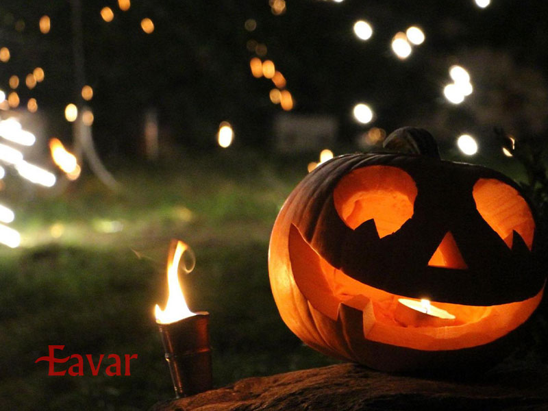 جک فانوس در جشن هالووین