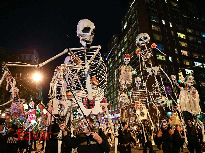 رژه هالووین در ایالات متحده آمریکا