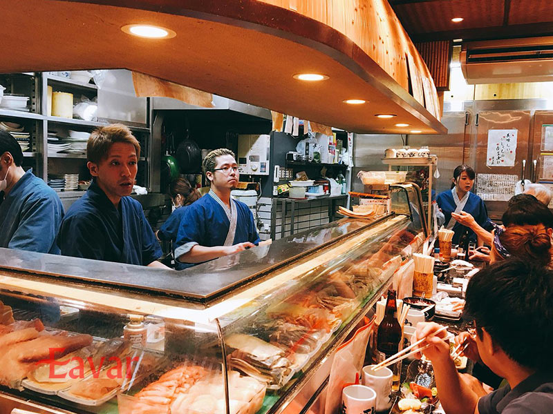 رستوران هاروکوما سوشی اوساکا