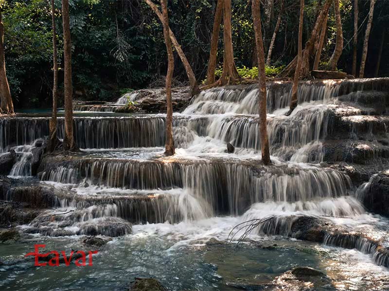آبشار هوای مائه خامین از آبشارهای تایلند