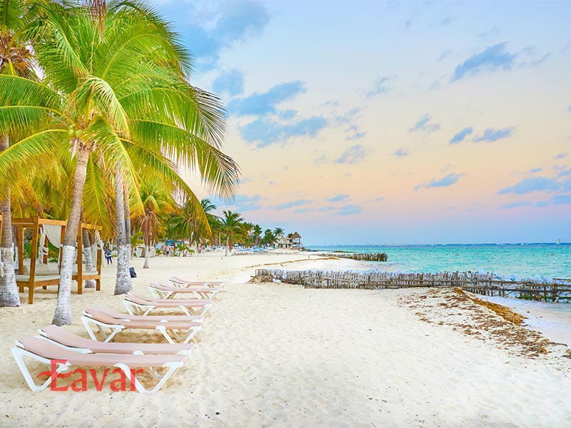 پلایا نورته از سواحل محبوب مکزیک