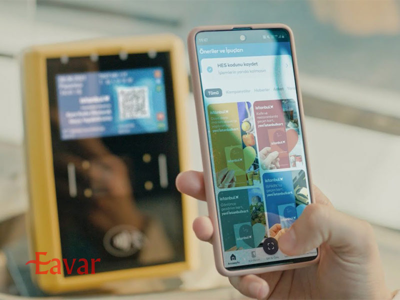 امکانات اپلیکیشن استانبول کارت