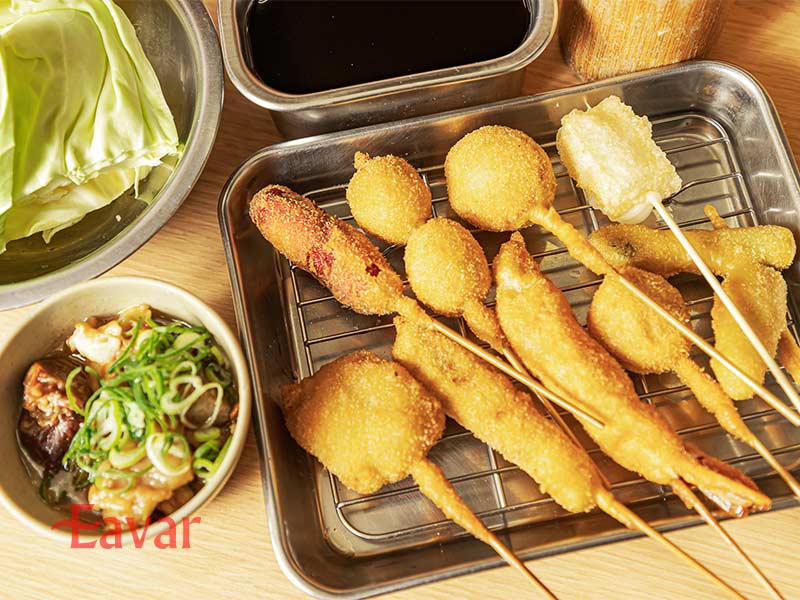 رستوران کوشیکاتسو داروما شینسکای اوساکا