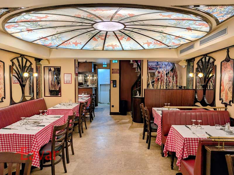 غذای کلاسیک فرانسوی در رستوران آنترکوت پاریس