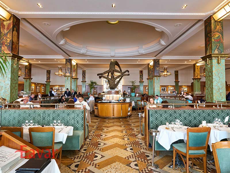 رستوران لا کوپول از رستوران های لوکس پاریس