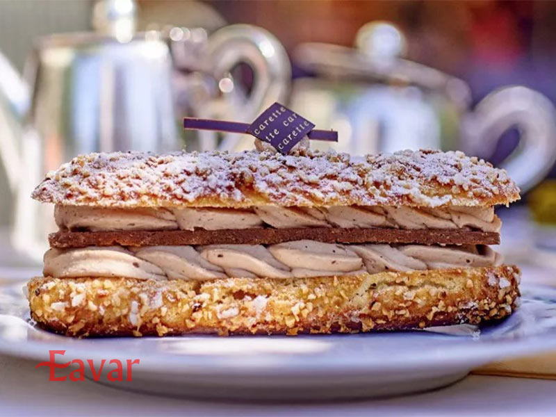 منوی کافه کرت پاریس