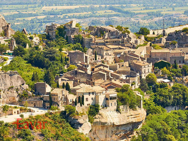 روستای له بو پرووانس فرانسه