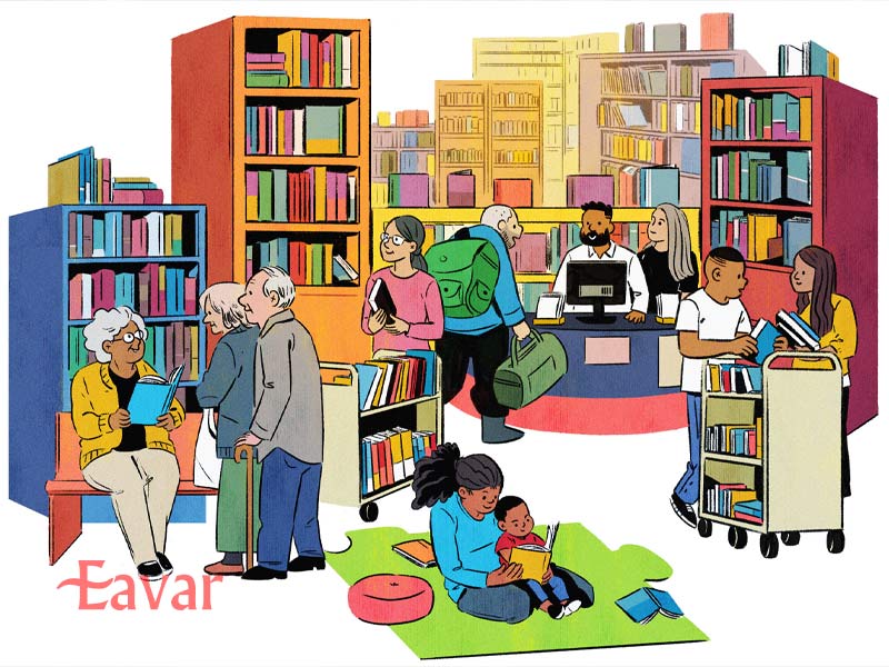 فواید کتابخانه گردی