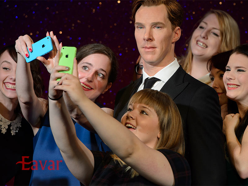 مجسمه بازیگر شرلوک هلمز در موزه مادام توسو لندن