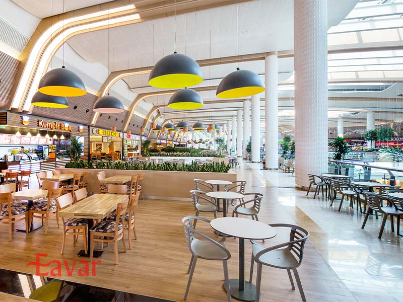 کافه ها و رستوران های استانبول مال