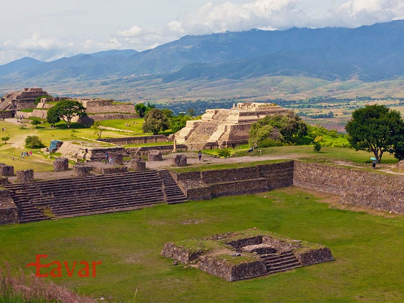 مونته آلبان از جاذبه های باستانی مکزیک