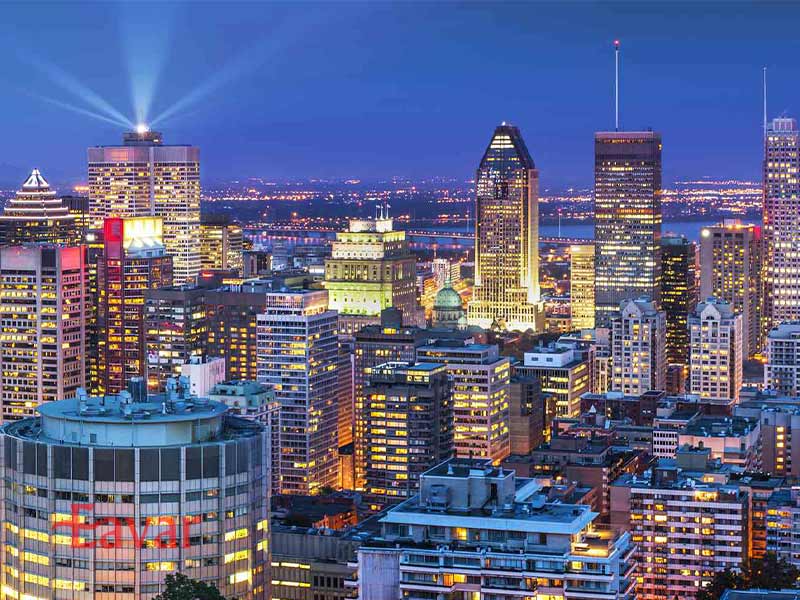 مونترال از مهمترین شهرهای کانادا