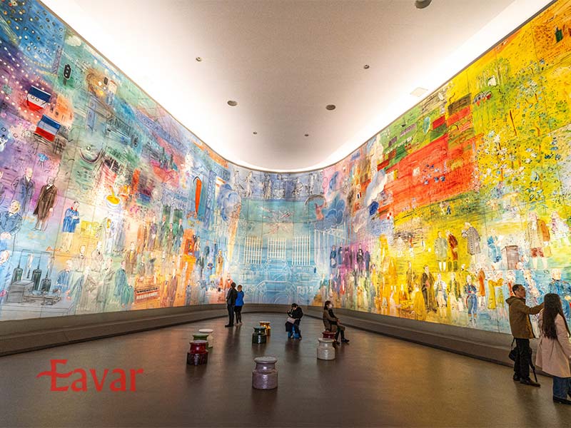 موزه هنر مدرن پاریس از مکان های دیدنی پاریس در اطراف کافه کرت