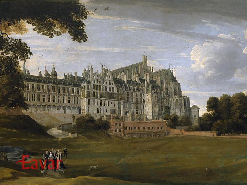 کاخ کودنبرگ در تاریخچه کاخ سلطنتی بروکسل