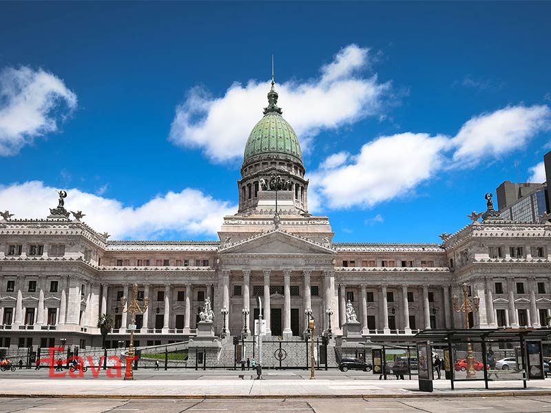 کاخ کنگره از دیدنی های تاریخی بوینوس آیرس