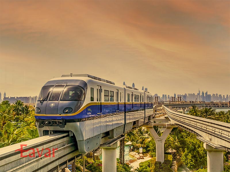 دسترسی به پالم جمیرا با مترو