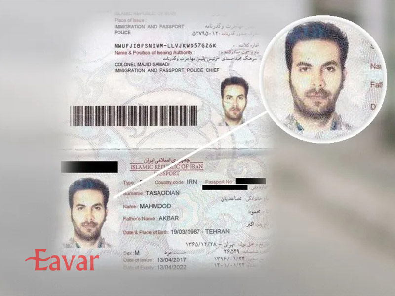 شرایط عکس پاسپورت مردان