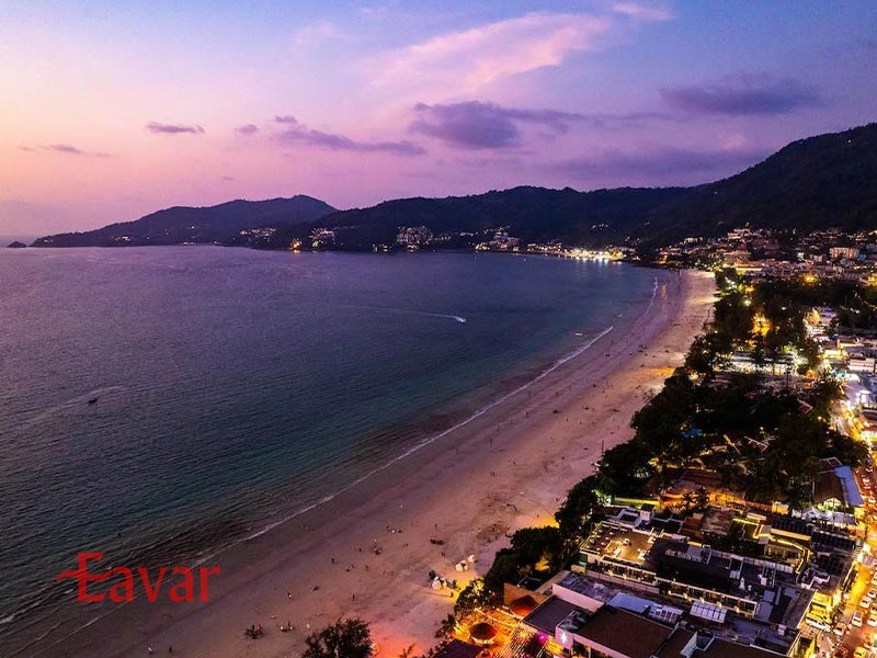 ساحل پاتونگ از سواحل تایلند