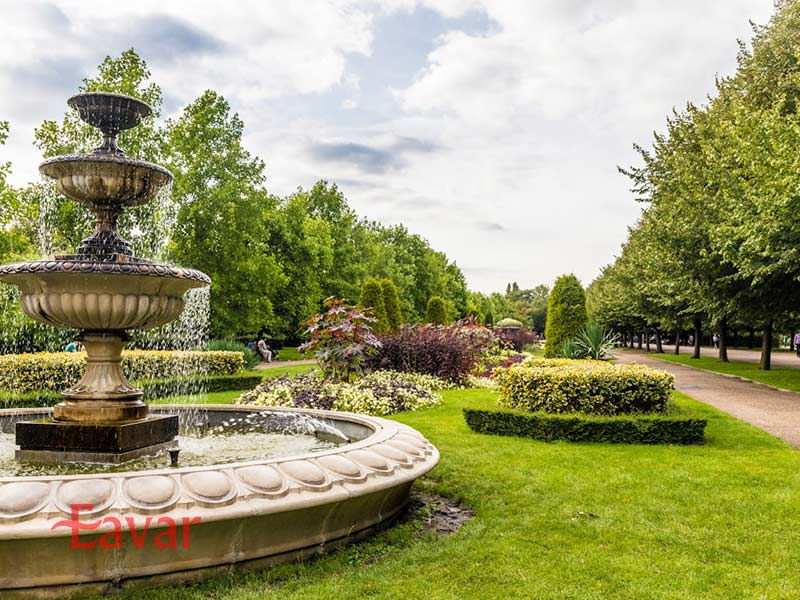 پارک ریجنت از دیدنی های اطراف خانه شرلوک هلمز لندن