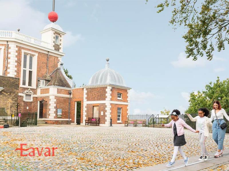 خط نصف النهار مبدا در رصدخانه سلطنتی گرینویچ