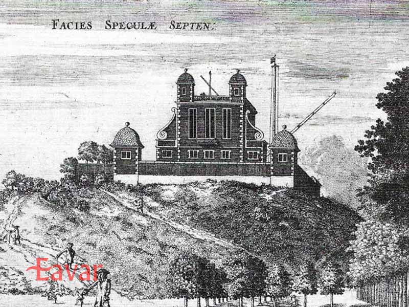 طراحی قدیمی رصدخانه رویال گرینویچ