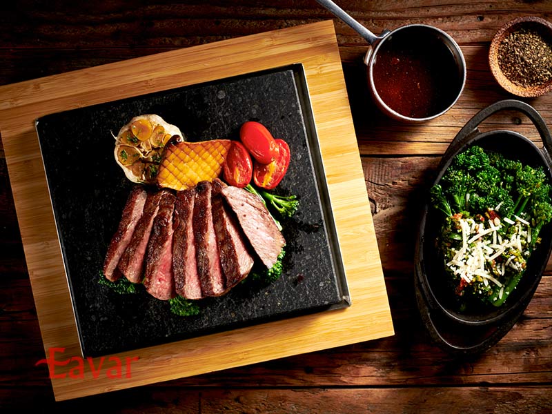 خانه استیک سی فایر از رستوان های پالم جمیرا